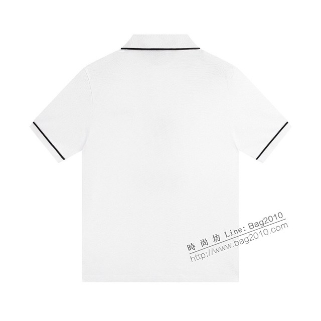 Celine專櫃賽琳2023SS新款刺繡Polo短袖T恤 男女同款 tzy2785